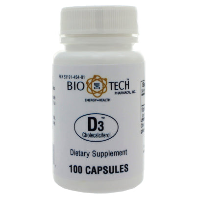 D3 1,000IU 100 capsules