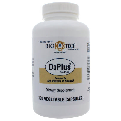 D3 Plus 180 capsules