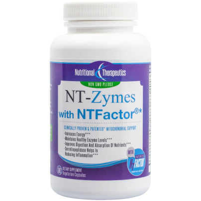 NT-Zymes with NTFactor® 180 capsules
