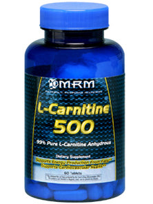 L-Carnitine 500mg/Base 60 capsules