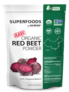 Raw Organic Red Beet Powder 8.5 Ounces