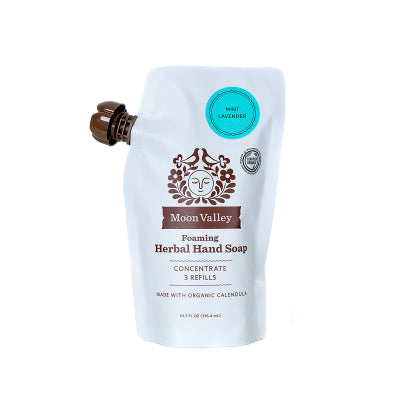 Mint Lavender Herbal Hand Soap 10.7oz Refill Concentrate