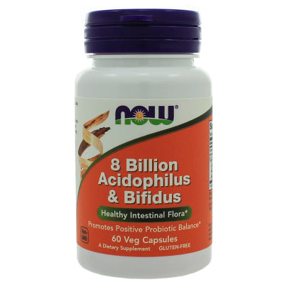 8 Billion Acidophilus &amp; Bifidus 60 capsules