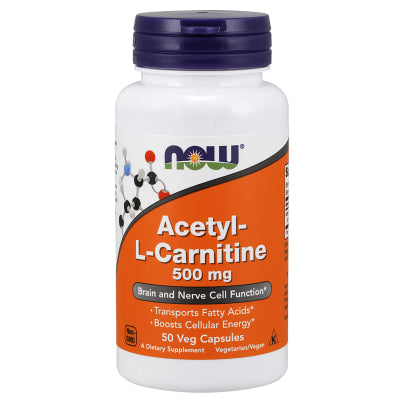 Acetyl-L Carnitine 500mg 50 capsules
