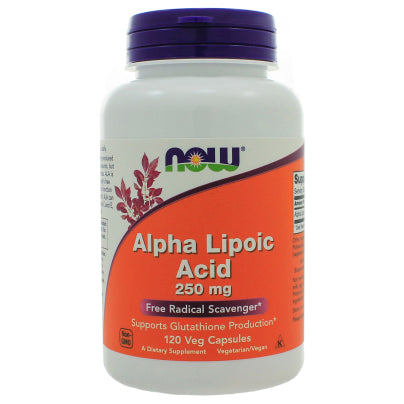 Alpha Lipoic Acid 250mg 120 capsules