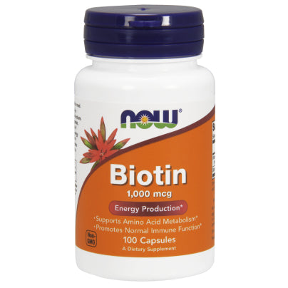 Biotin 1000mcg 100 capsules