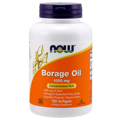 Borage Oil 1000mg 120 Softgels