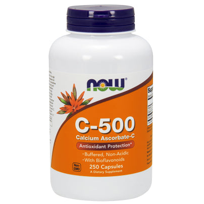 C-500 Calcium Ascorbate-C 250 capsules