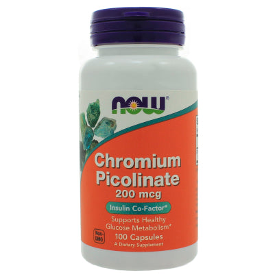Chromium Picolinate 200mcg 100 capsules