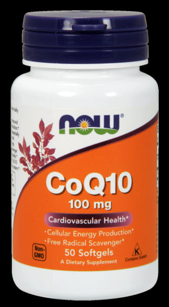 CoQ10 100mg Gels 50 Softgels