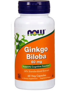 Ginkgo Biloba 60mg 120 capsules