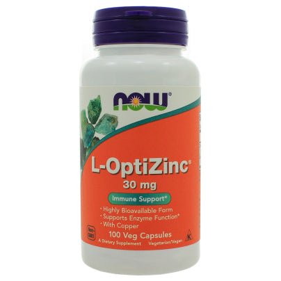 L-OptiZinc 30mg 100 capsules