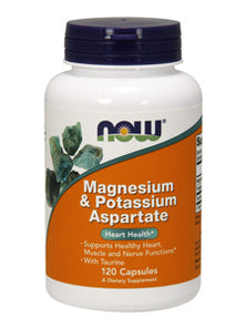 Magnesium & Potassium Aspartate 120 capsules