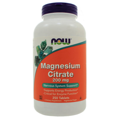 Magnesium Citrate 200mg 250 tablets