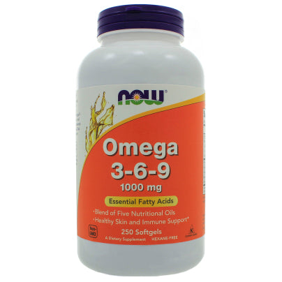 Omega 3-6-9 1000mg 250 Softgels