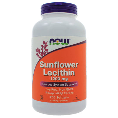 Sunflower Lecithin 1200mg 200 Softgels