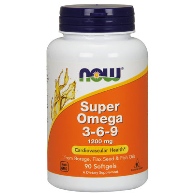 Super Omega 3-6-9 1200mg 90 Softgels
