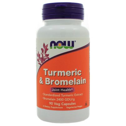 Turmeric &amp; Bromelain 90 capsules