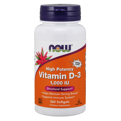 Vit D-3 1000IU 360 Softgels