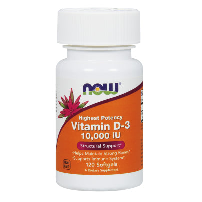 Vitamin D-3 10,000IU 120 Softgels