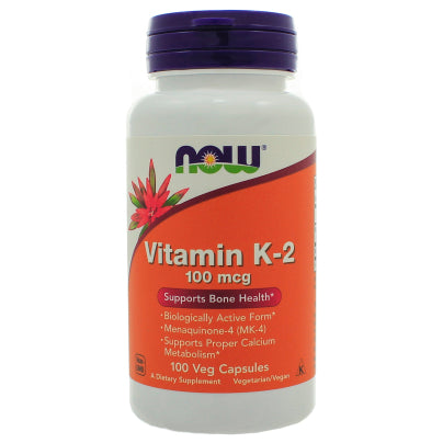 Vitamin K-2 100mcg 100 capsules