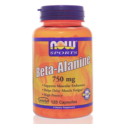 Beta Alanine 750mg 120 capsules