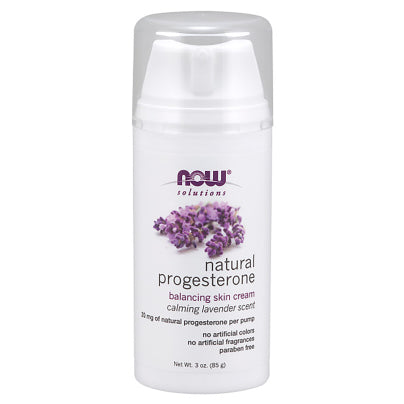 Natural Progesterone Cream Lavender 3 Ounces