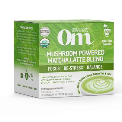 Mushroom Powered Matcha Latte 10 packs