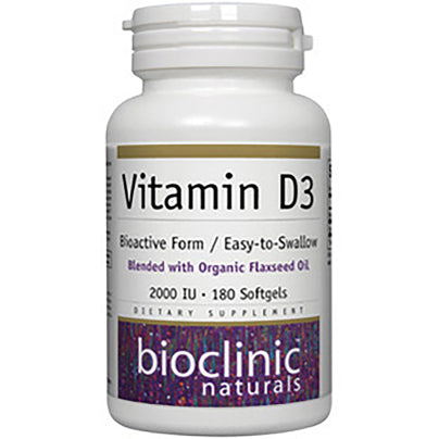 Vitamin D3 2000 IU 180 capsules