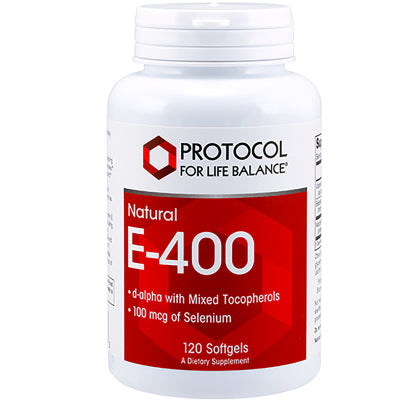 E-400 MT + Selenium 120 Softgels