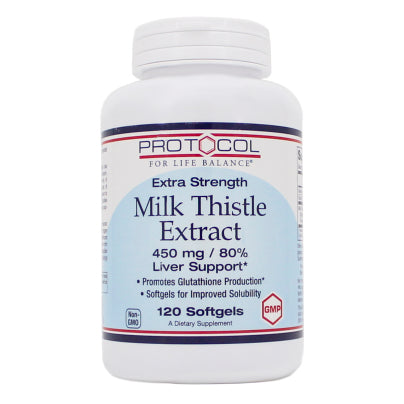 Milk Thistle 450mg 120 Softgels