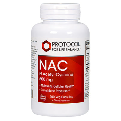 NAC N-Acetyl Cysteine 600mg 100 capsules