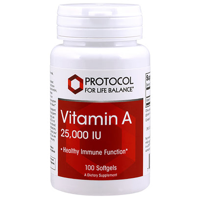 Vitamin A 25,000 IU 100 Softgels