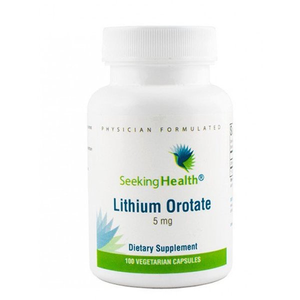 Lithium Orotate 5mg 100 capsules