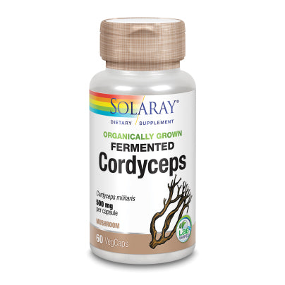 Organically Grown Fermented Cordyceps Mushroom 60 capsules