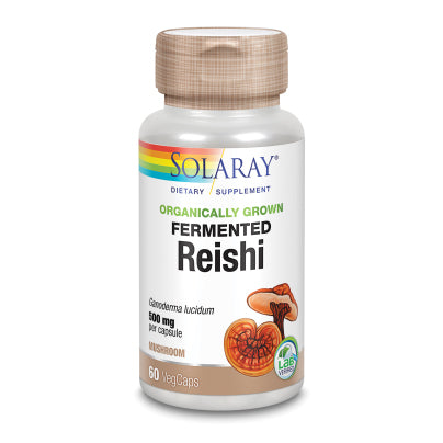 Organically Grown Fermented Reishi Mushroom 60 capsules