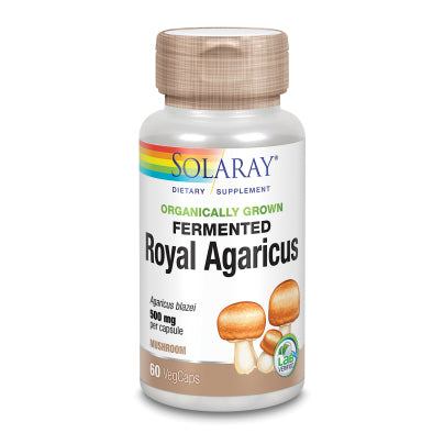 Organically Grown Fermented Royal Agaricus Mushroom 60 capsules