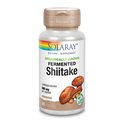 Organically Grown Fermented Shiitake Mushroom 60 capsules