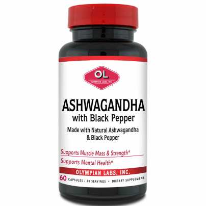 Ashwagandha with Black Pepper 60 capsules