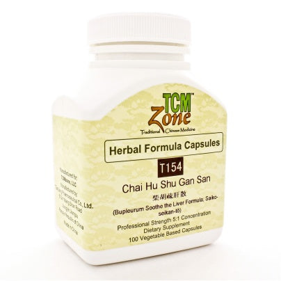 Bupleurum Soothe the Liver Formula (T154) 100 capsules