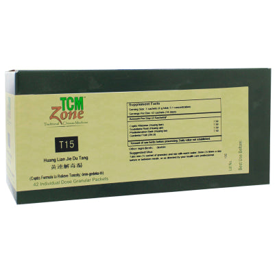 Coptis Formula to Relieve Toxicity (T15) Granules 1 Box