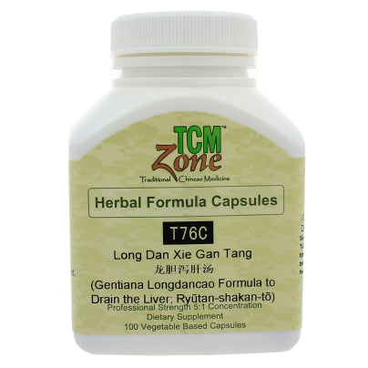 Gentiana Longdancao Formula to Drain the Liver (T76) 100 capsules