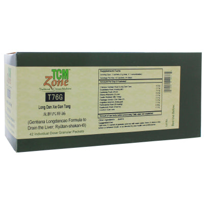 Gentiana Longdancao Formula to Drain the Liver Sachets (T76G) 1 Box