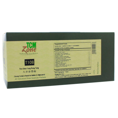Ginseng Formula to Nourish Nutritive Qi Sachets (T108G) 1 Box