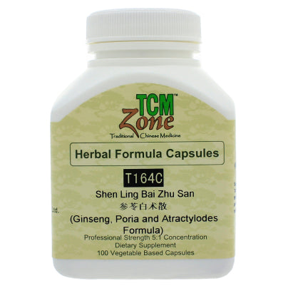 Ginseng, Poria and Atractylodes Formula (T164) 100 capsules