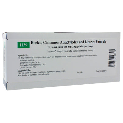Hoelen Cinnamon Atractylodes Licorice (H39) 1 Box