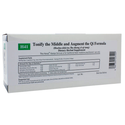 Tonify the Middle and Augment the Qi Formula (H41) 1 Box