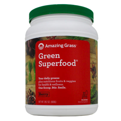 Berry Green SuperFood Powder 28 Ounces