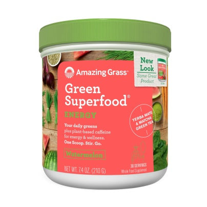 Energy Watermelon Green SuperFood 7.4 Ounces