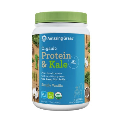 Protein &amp; Kale Simply Vanilla 17.5 Ounces